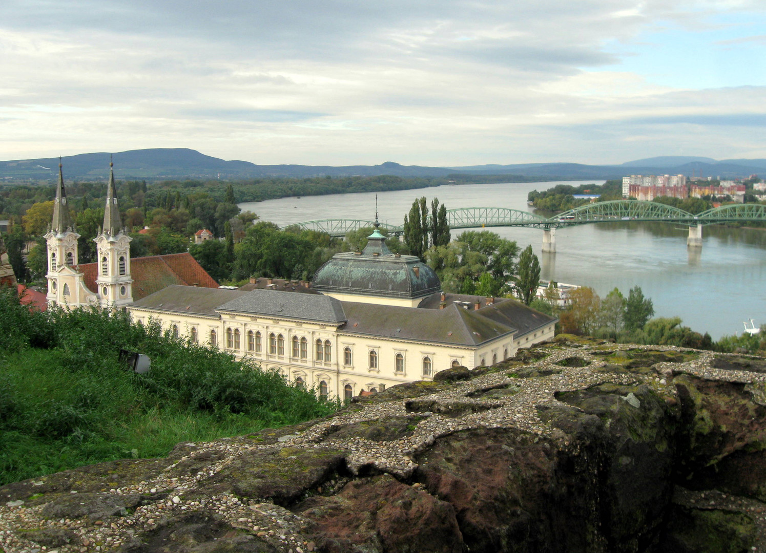 Blick auf Esztergom