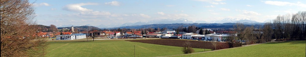 Blick auf Feldkirchen