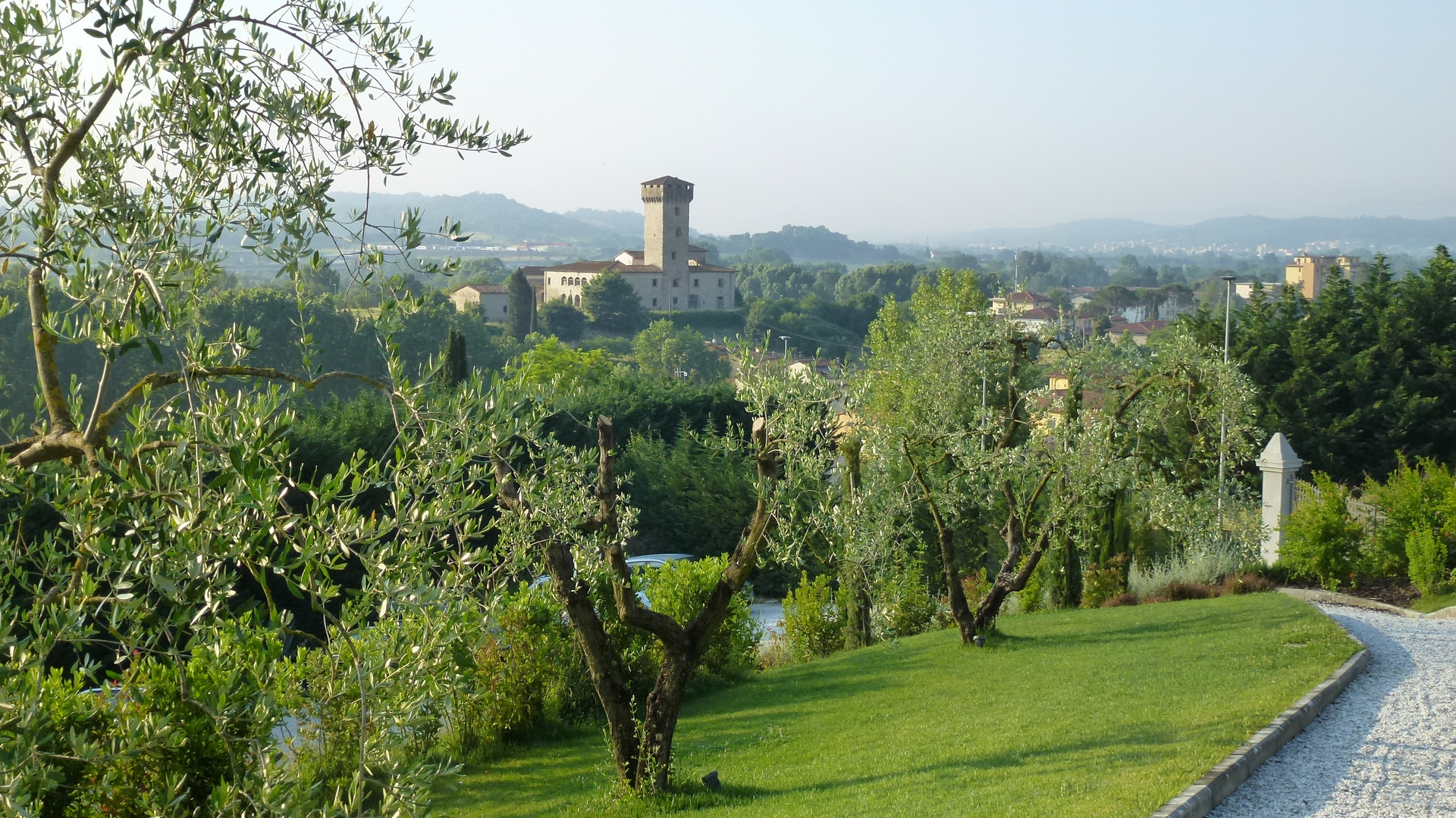 Blick auf Figline e Incisa Valdarno