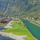 Blick auf Flam Norwegen