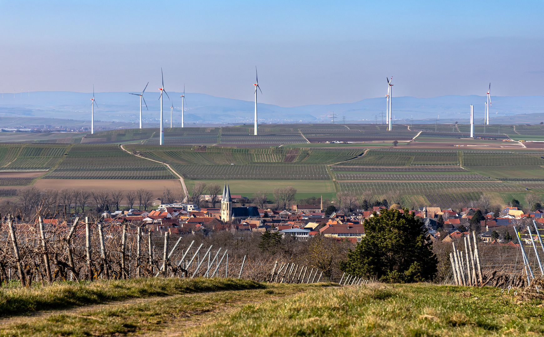 Blick auf Flonheim