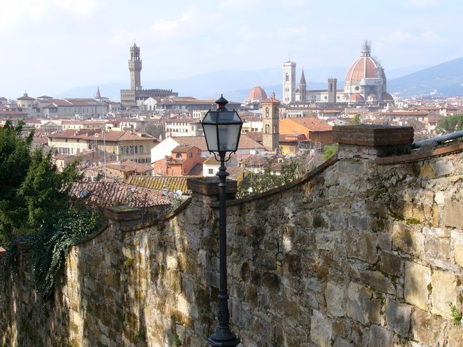 Blick auf Florenz