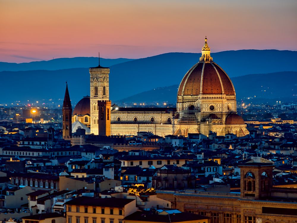 Blick auf Florenz