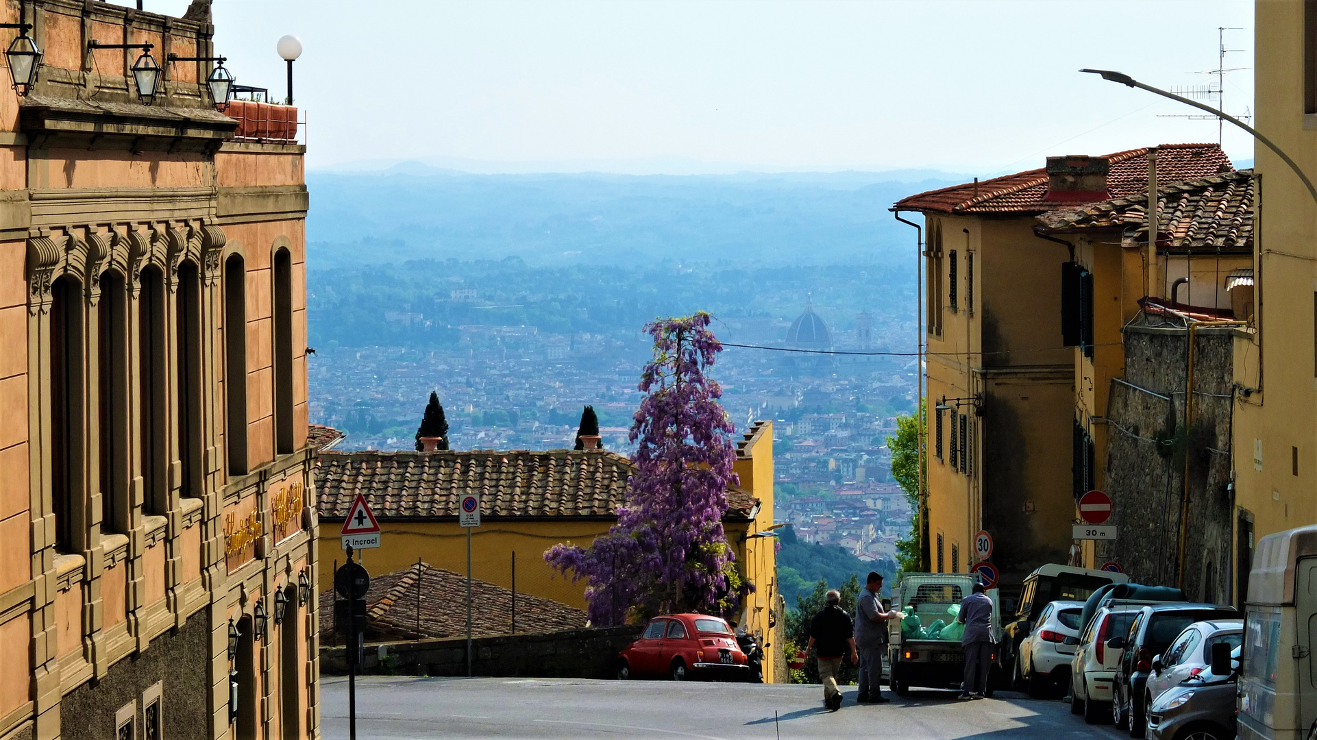 Blick auf Florenz