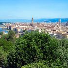 Blick auf Florenz von Piazza Michelangelo