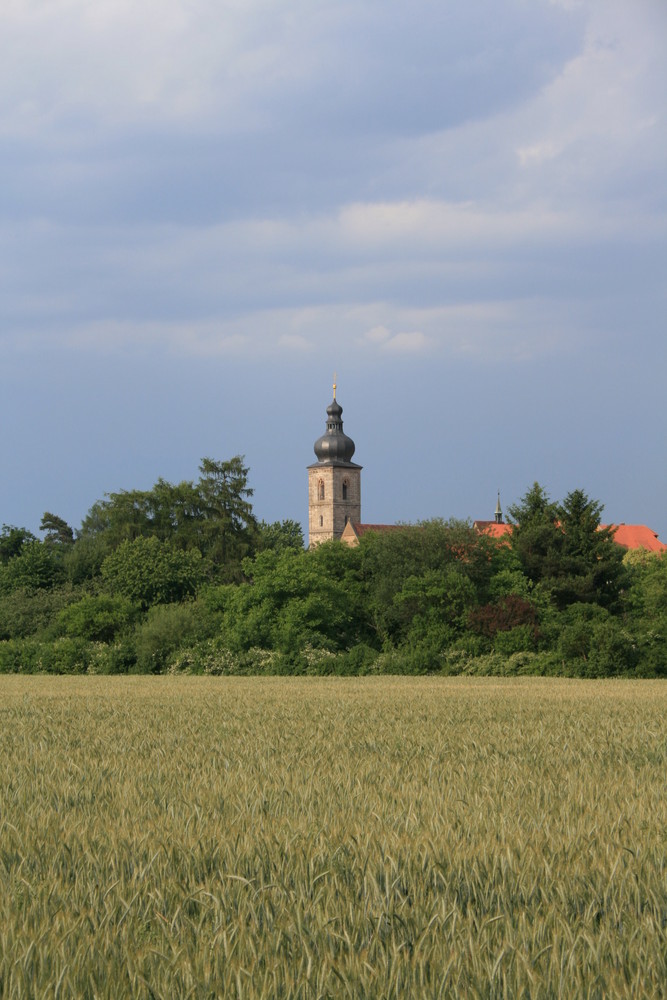 Blick auf Forchheim - Wie vor 1200 Jahren