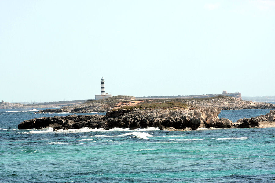 Blick auf Formentera