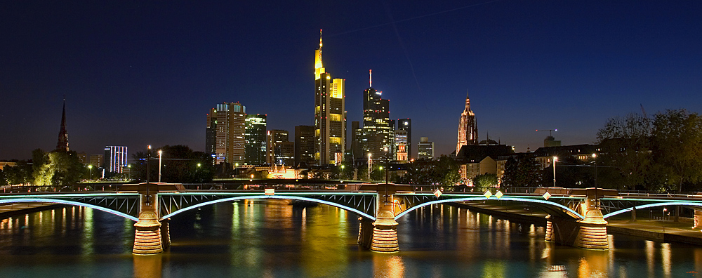 Blick auf Frankfurt