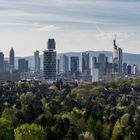 Blick auf Frankfurt am Main am 06.04.2017