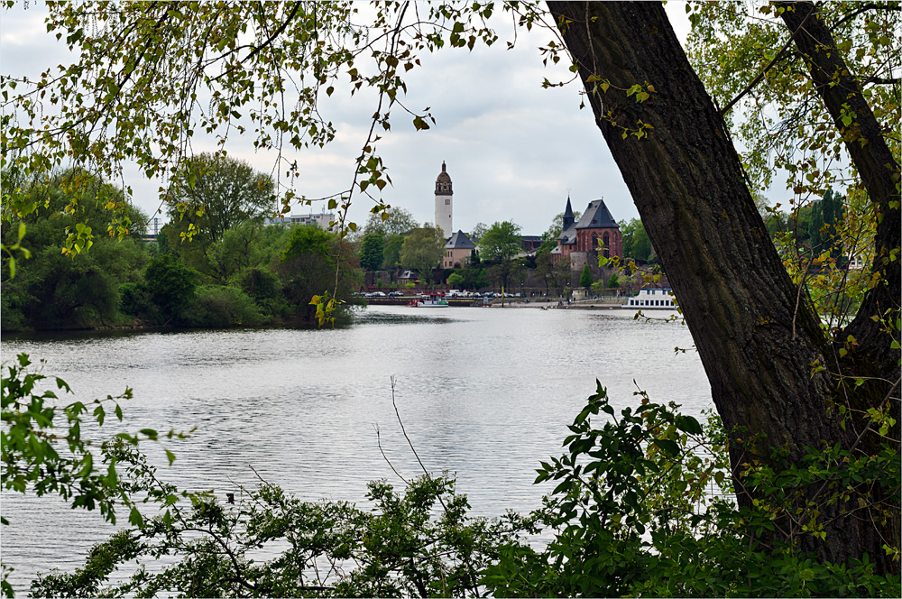 Blick auf Frankfurt-Höchst