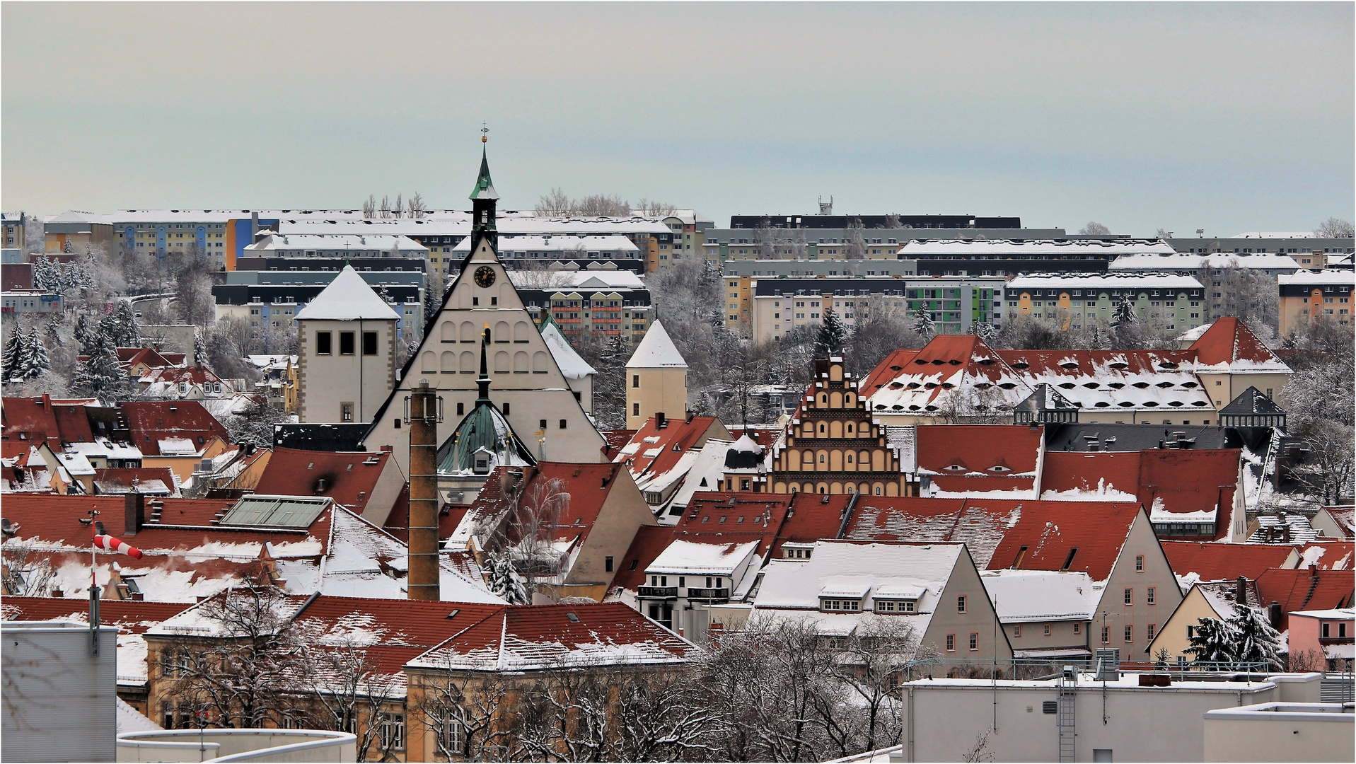 Blick auf Freiberg