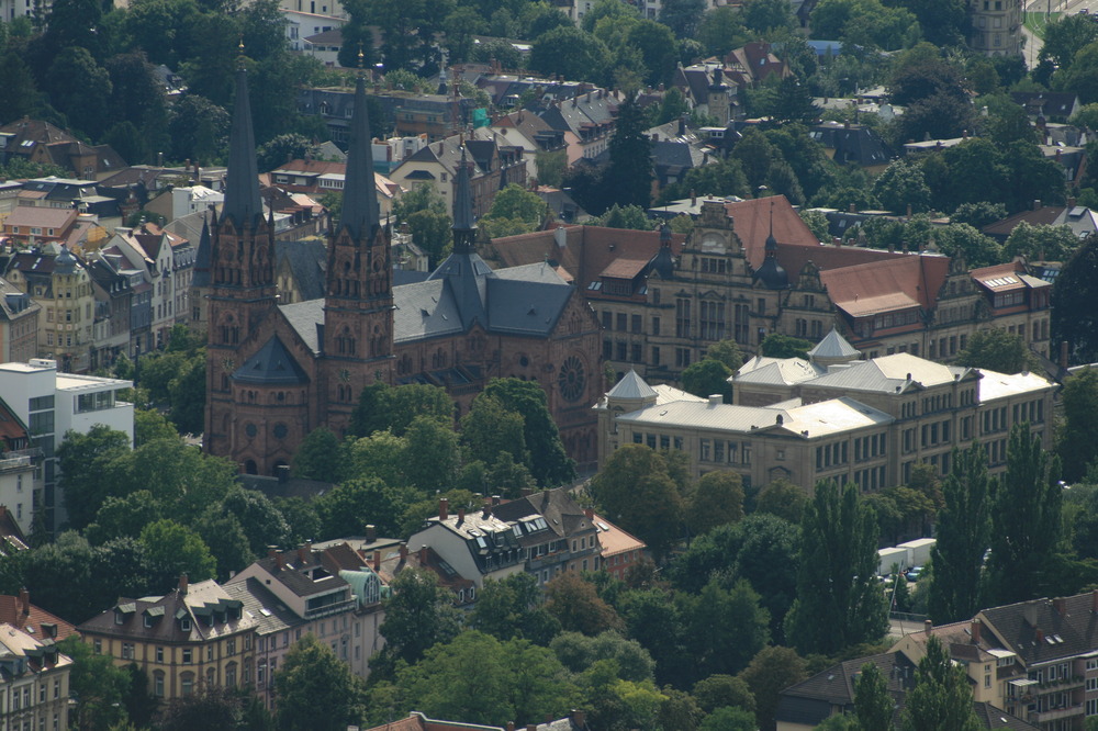 Blick auf Freiburg