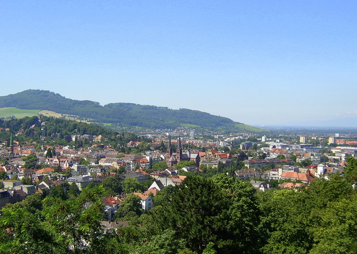 Blick auf Freiburg