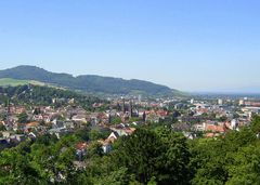 Blick auf Freiburg