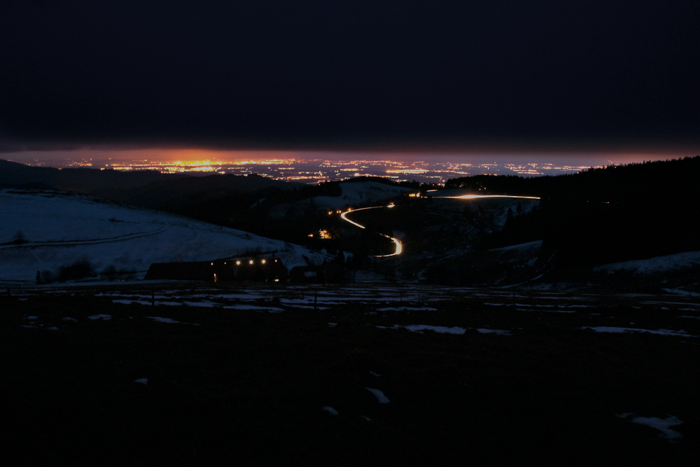 Blick auf Freiburg vom Schauinsland