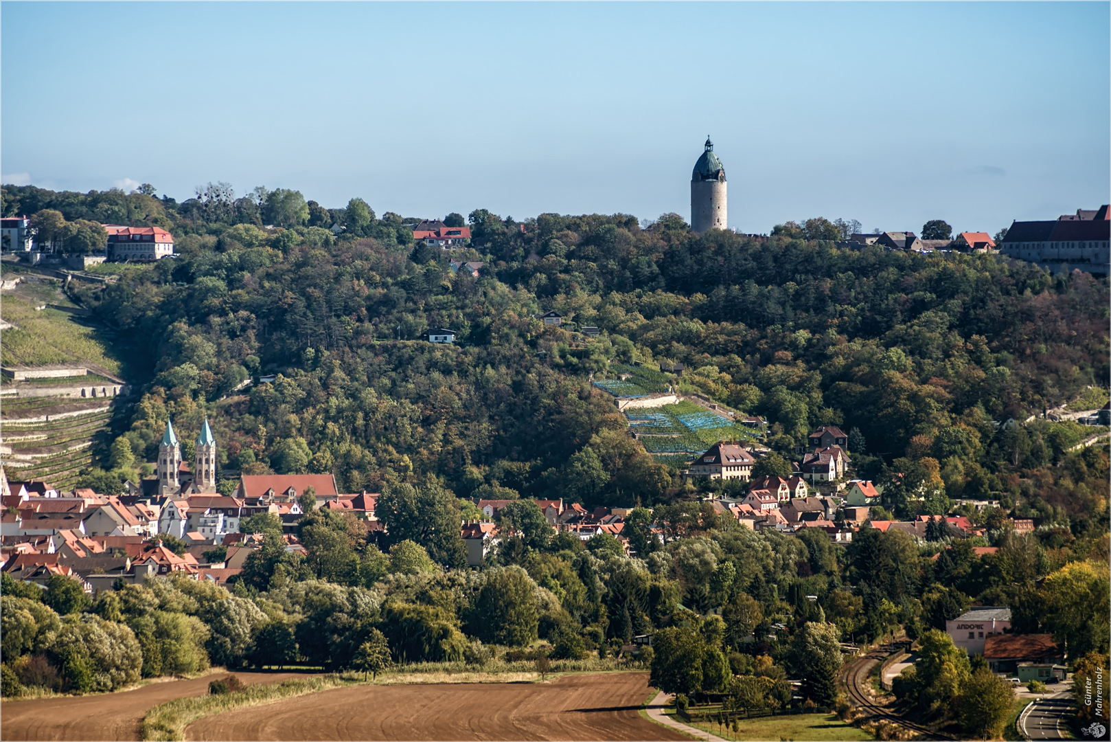 Blick auf Freyburg (Unstrut)