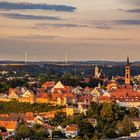 Blick auf Friedberg Bayern