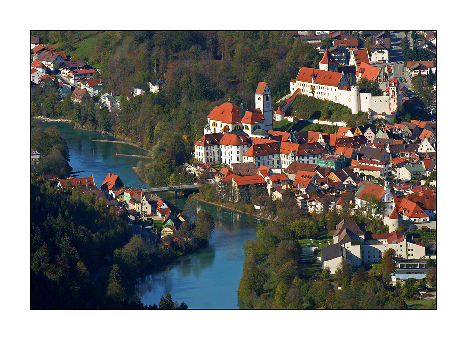 Blick auf Füssen