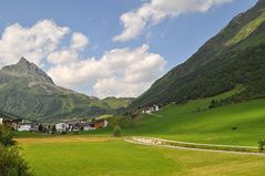 Blick auf Galtür