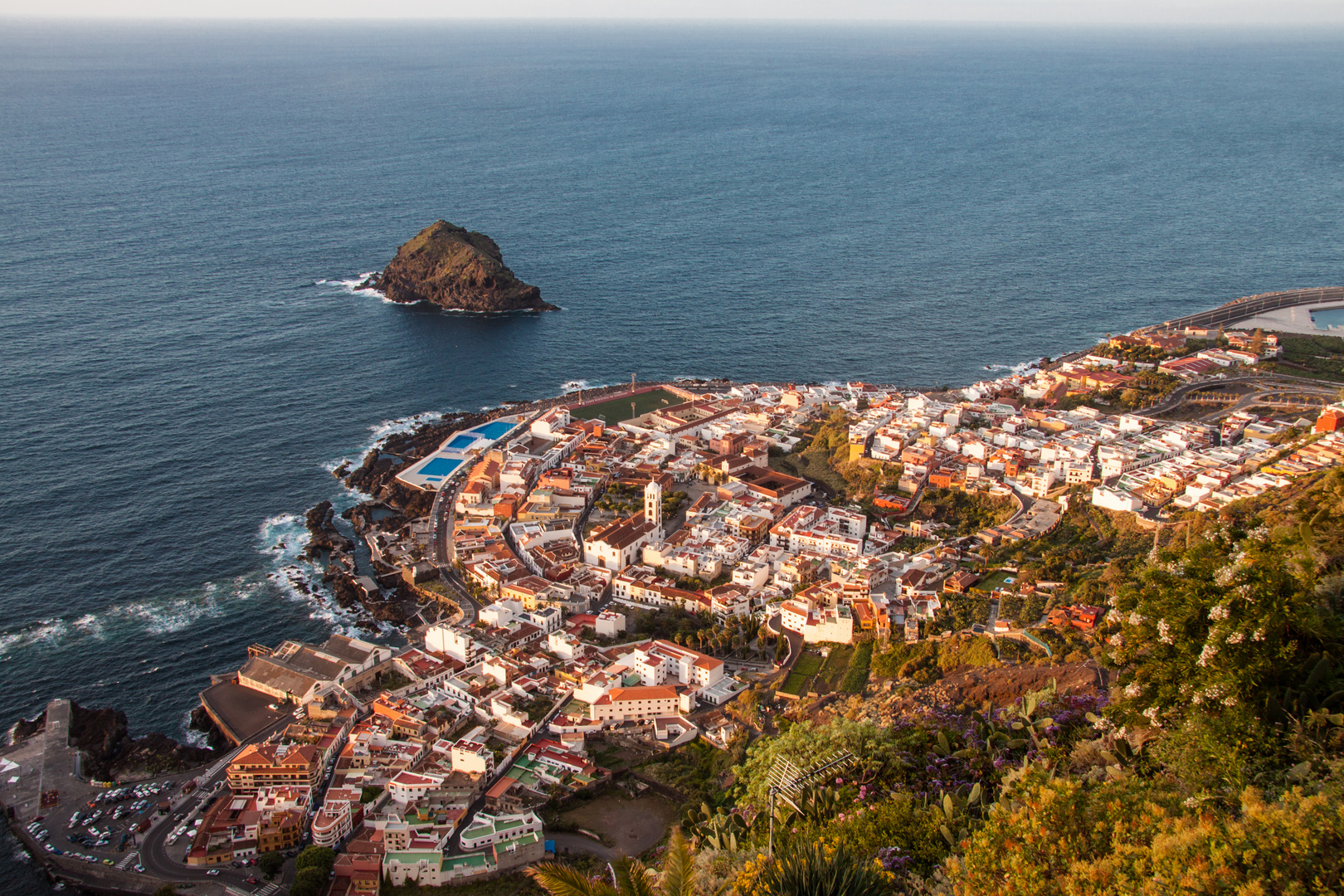 Blick auf Garachico