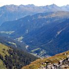 Blick auf Gargellen und die Montafoner Berge