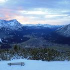 Blick auf Garmisch-Partenkirchen