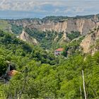 Blick auf Gebäude in Melnik