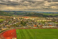 Blick auf Gelenau