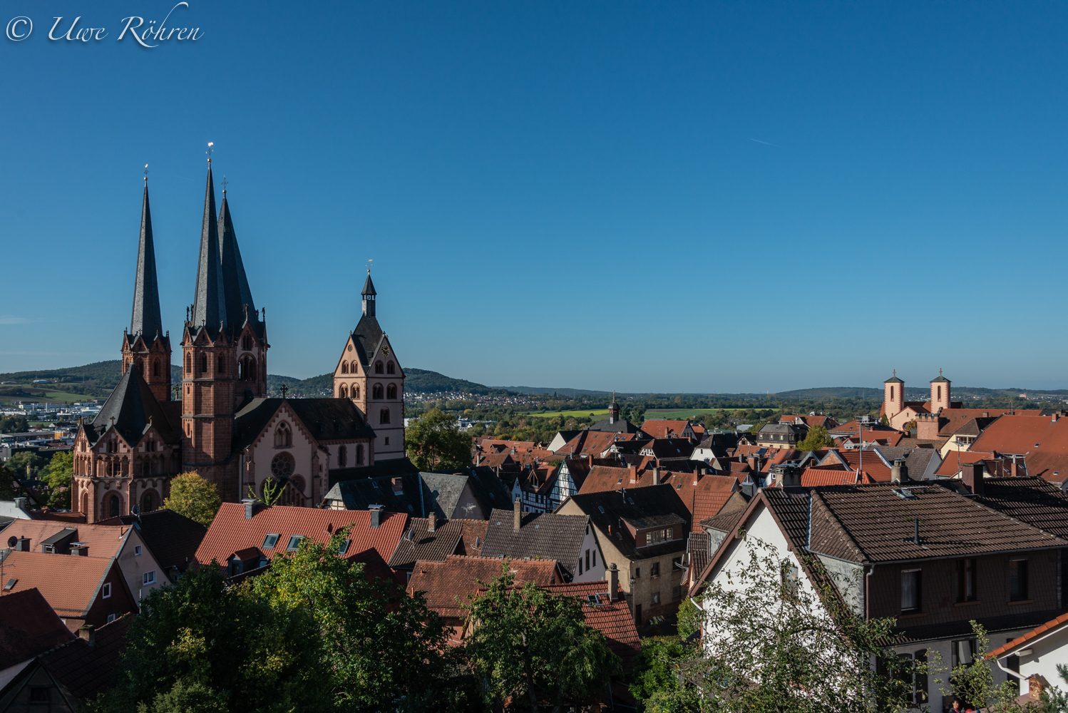 Blick auf Gelnhausen