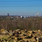 Blick auf Gelsenkirchen von der Halde Pluto in Herne