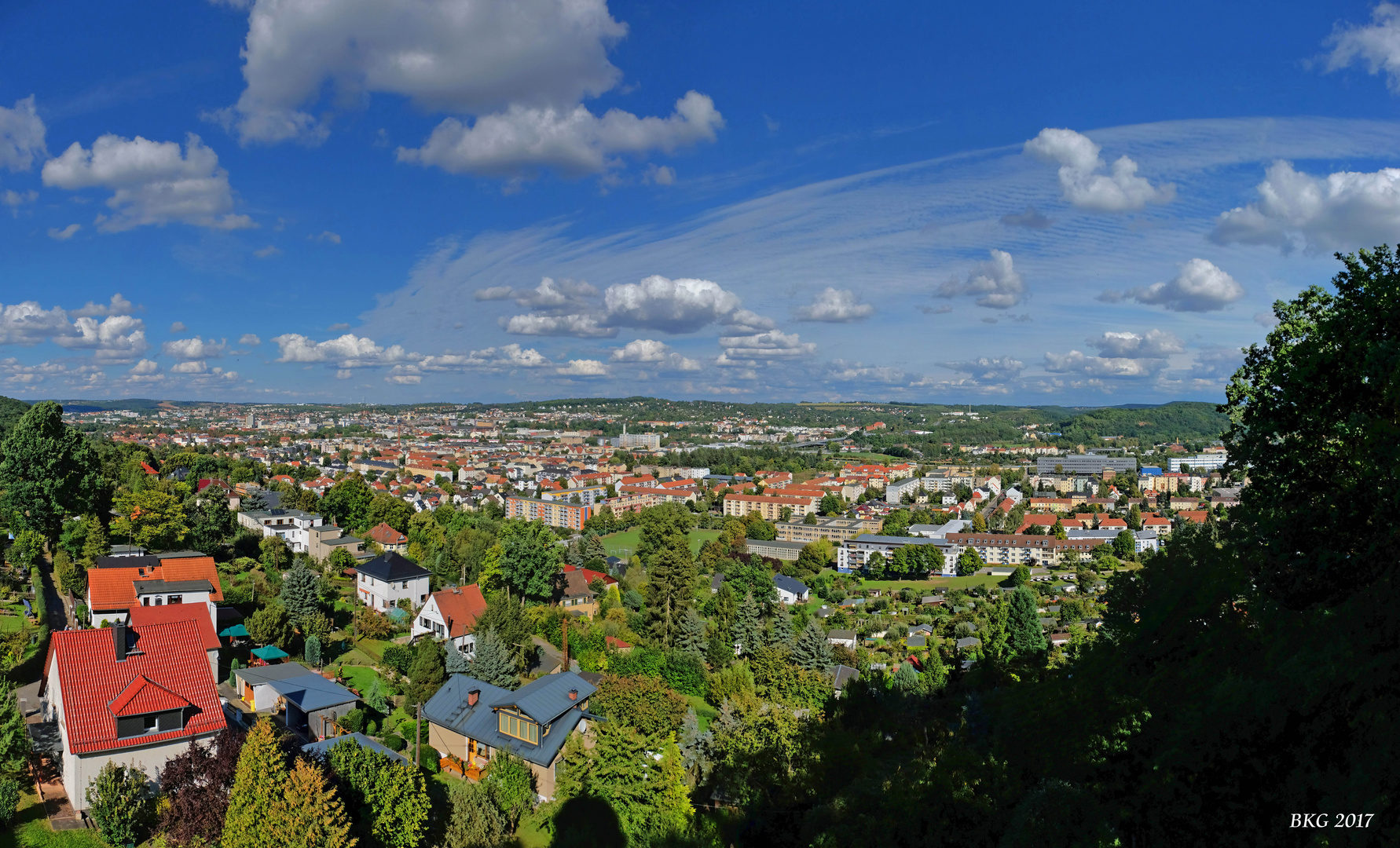 Blick auf Gera 