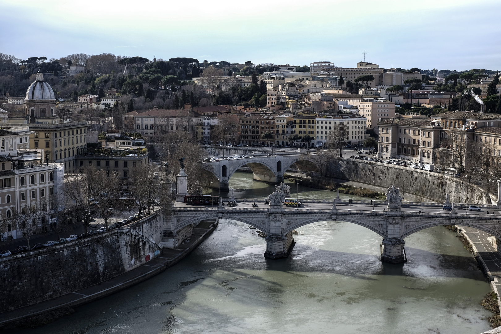 Blick auf Gianicolo