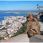 Blick auf Gibraltar