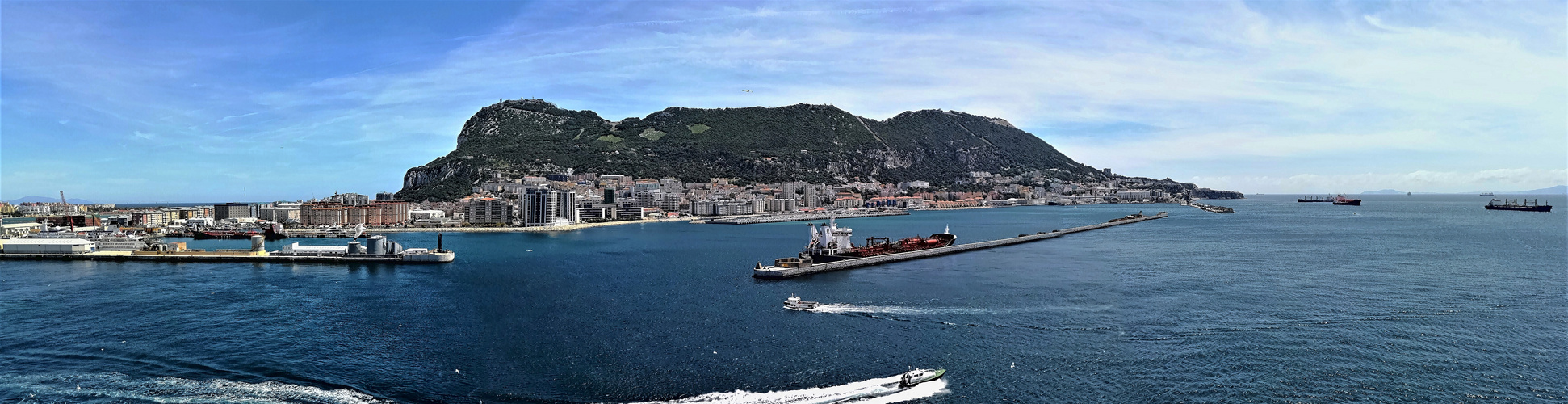 Blick auf Gibraltar