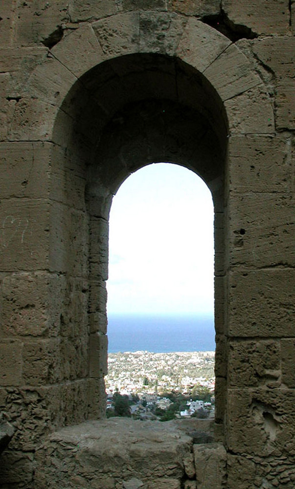 Blick auf Girne Nordzypern