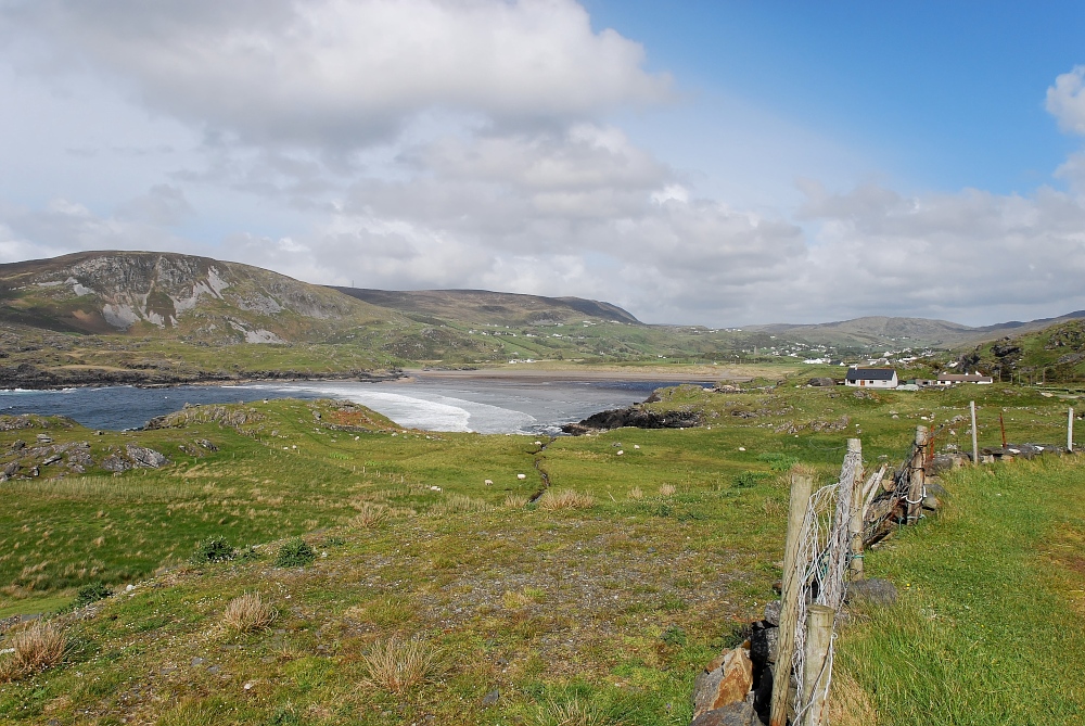 Blick auf Glencolumbkille