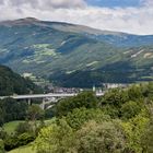 Blick auf Gmünd und Tauernautobahn