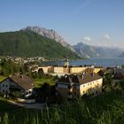 Blick auf Gmunden und Traunsee