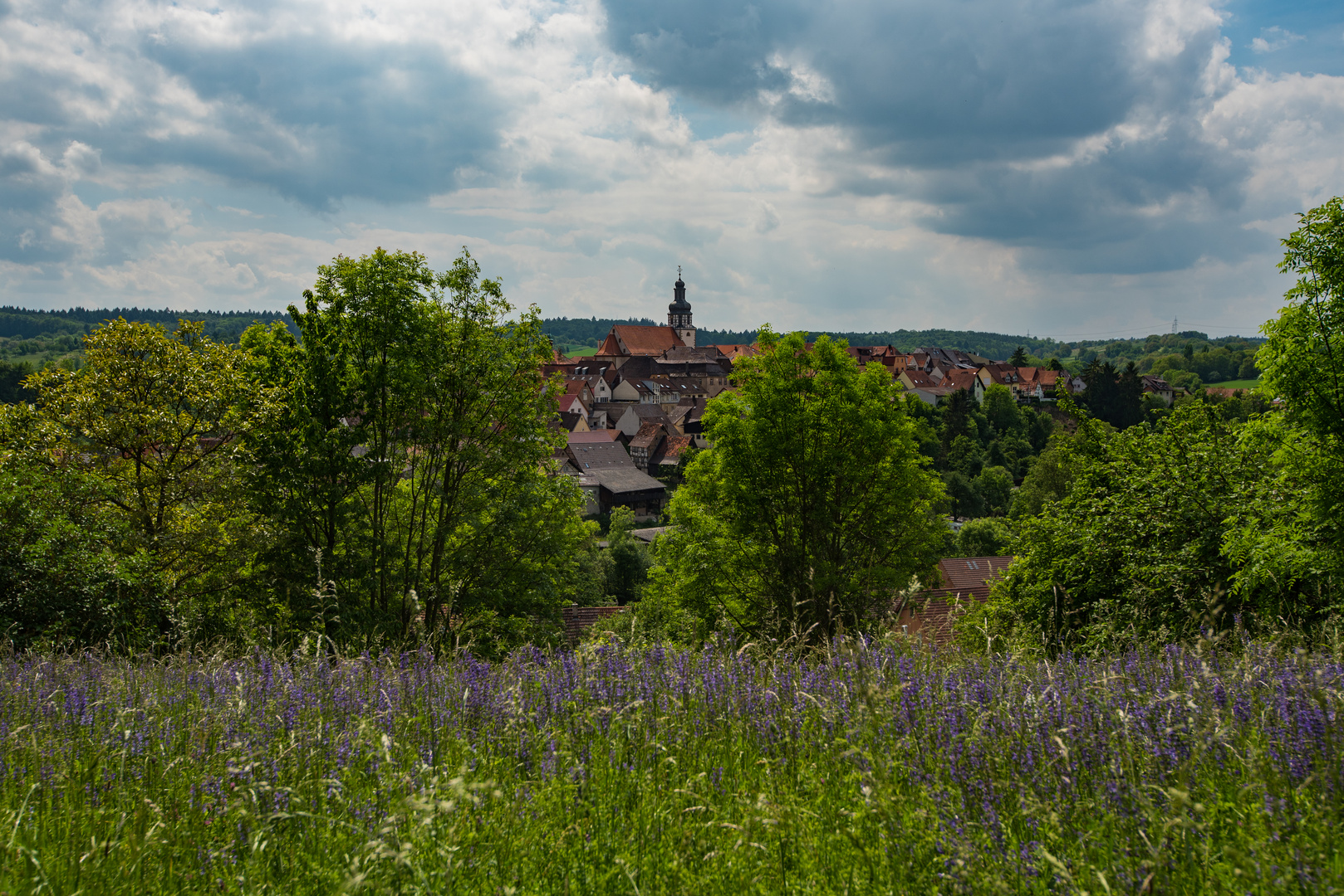 Blick auf Gochsheim