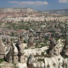 Blick auf Göreme in Kappadokien (Türkei)