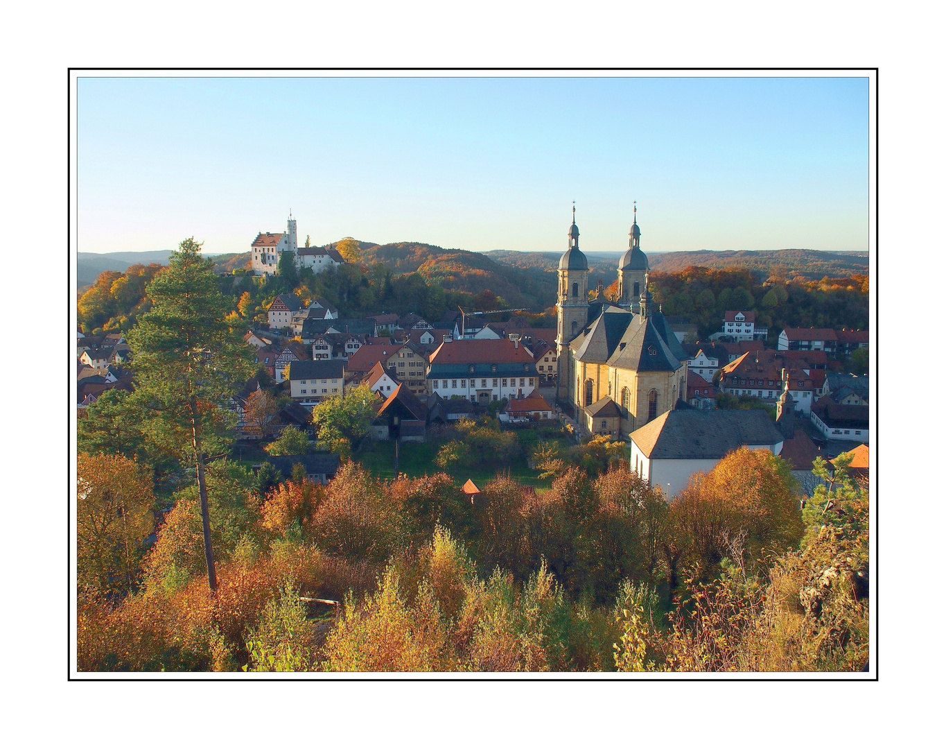 Blick auf Gößweinstein