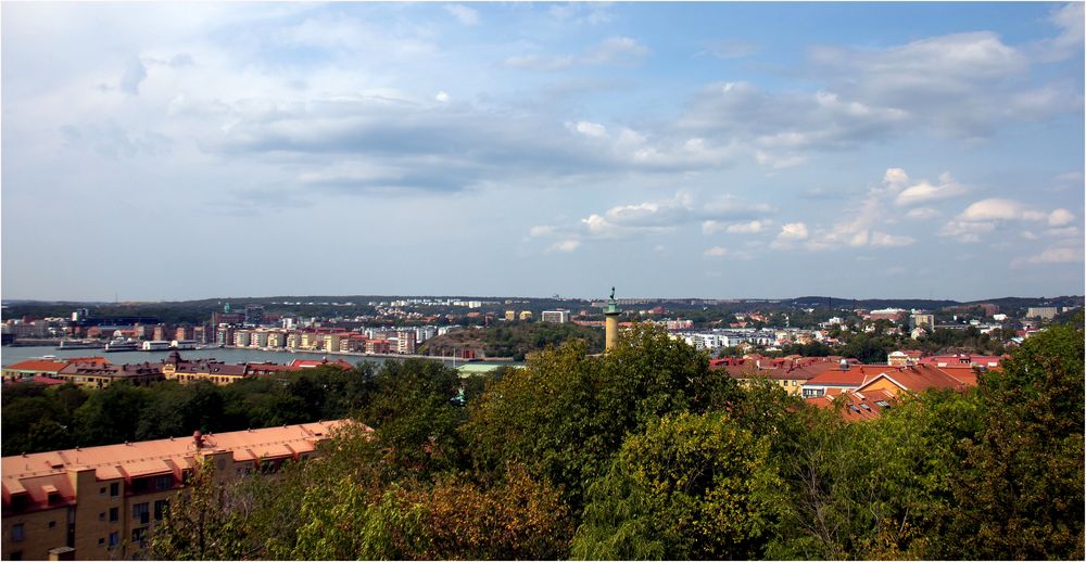 blick auf göteburg ...