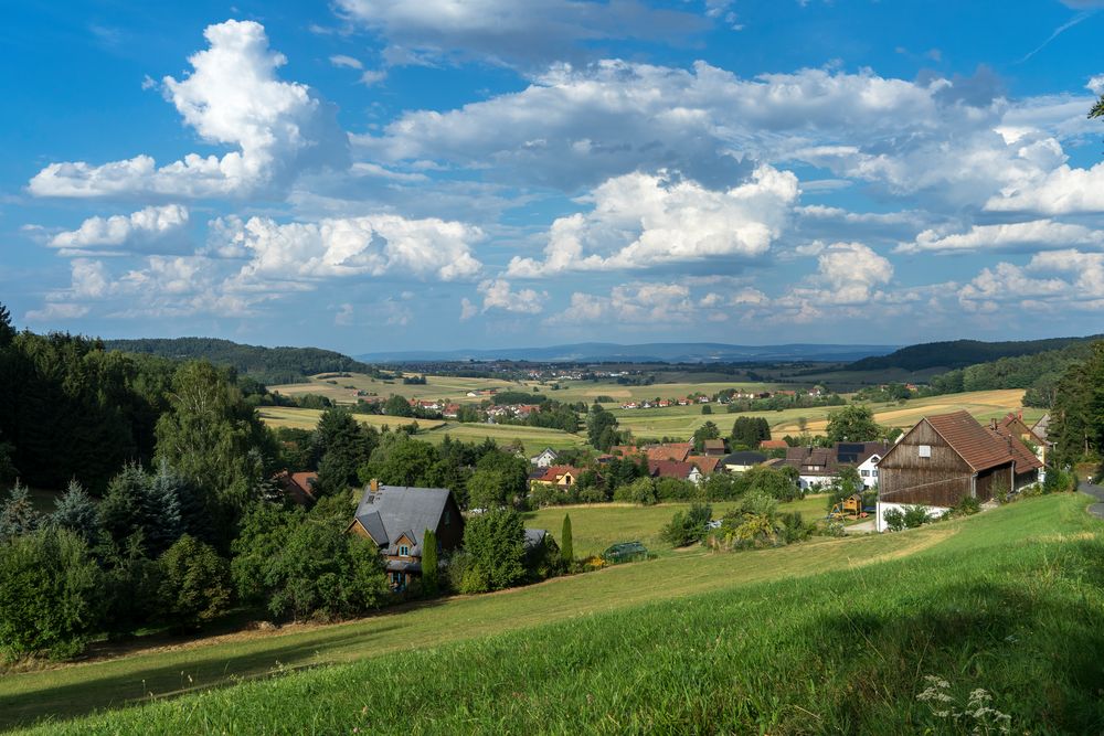  Blick auf Gollenbach bei Mistelgau, Lkr. Bayreuth 