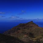 Blick auf Gomera..