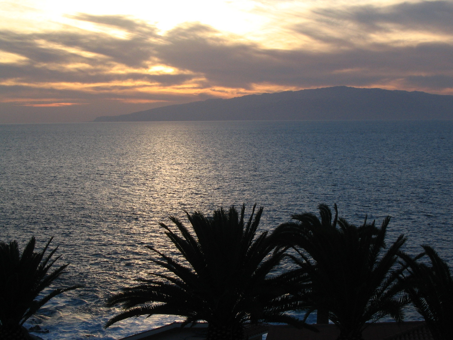 Blick auf Gomera