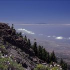 blick auf gomera, teneriffa, spanien