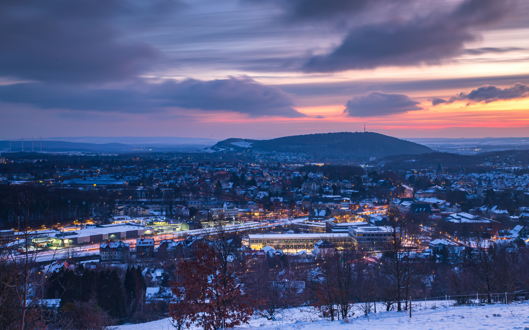 Blick auf Goslar mit Altstadt