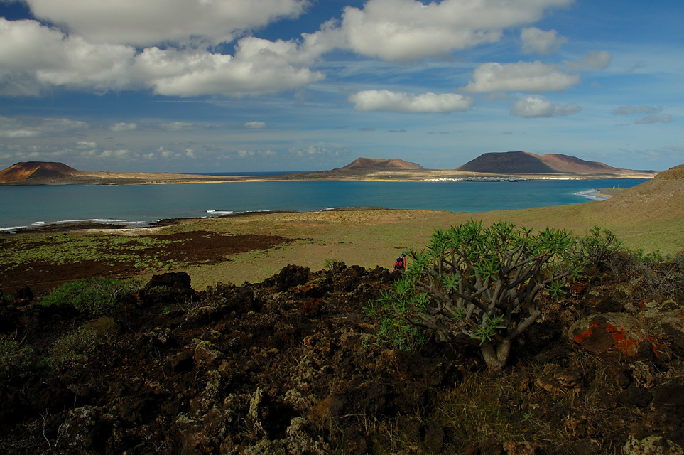 Blick auf graciosa