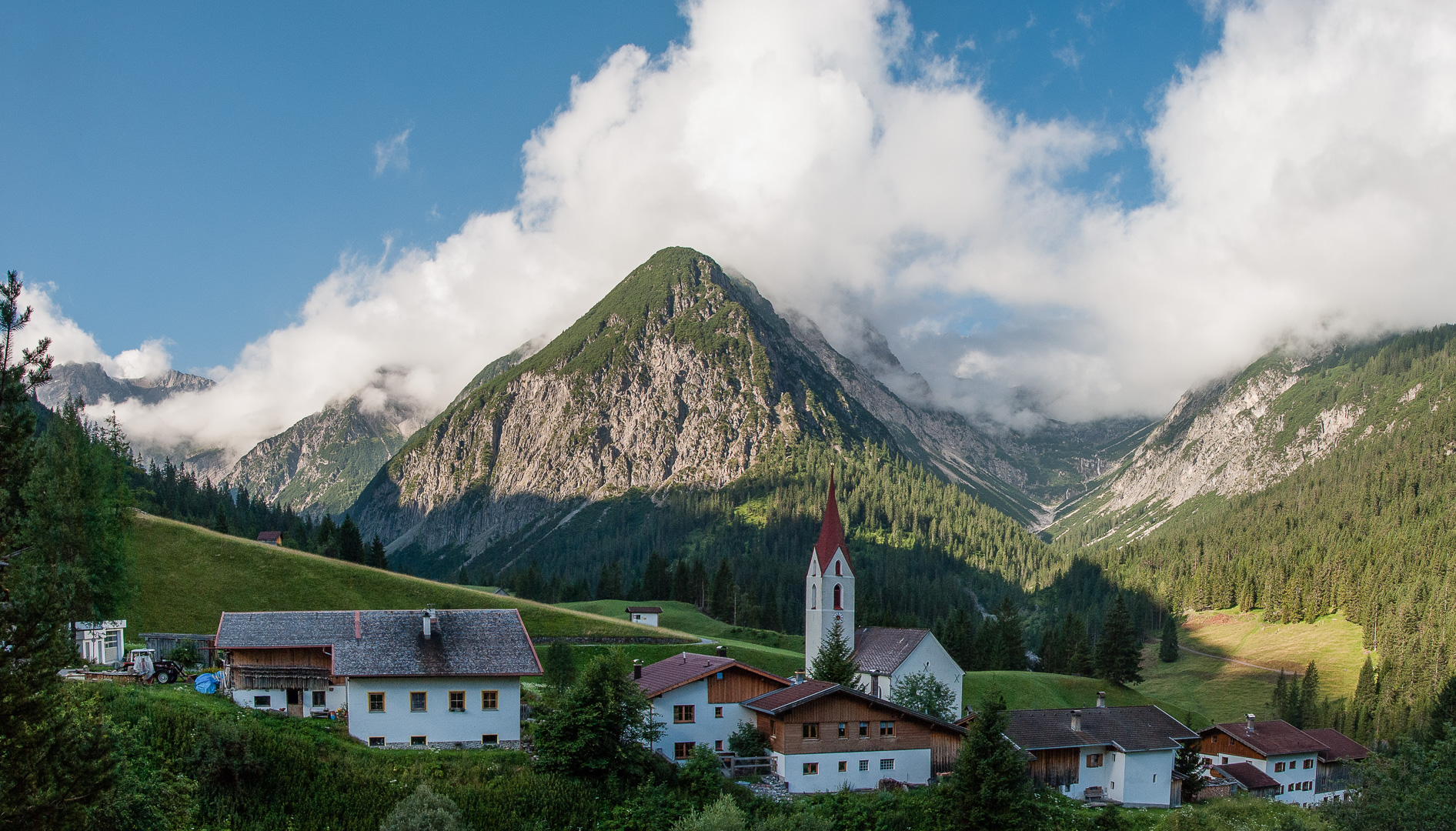 Blick auf Gramais