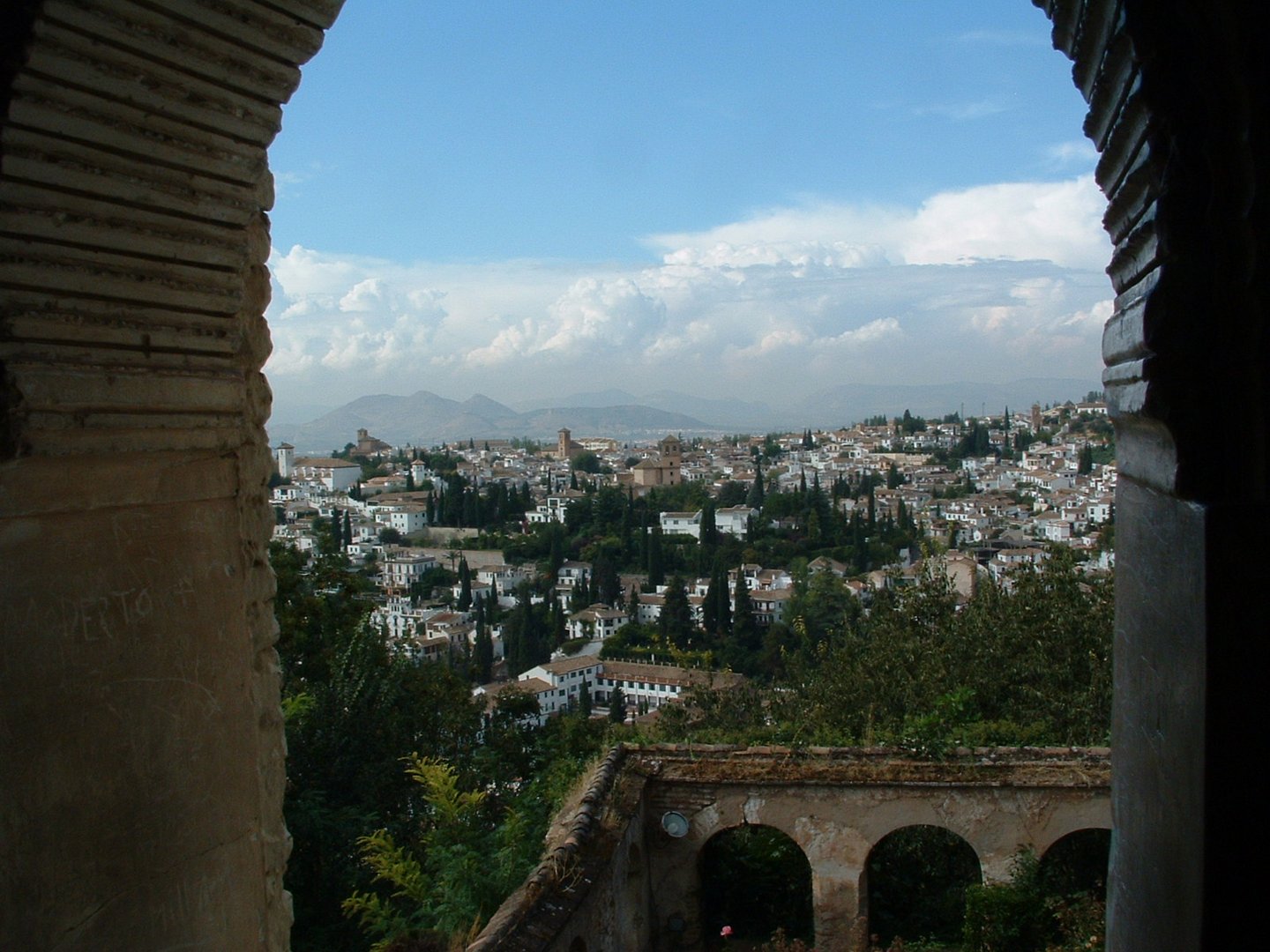 Blick auf Granada